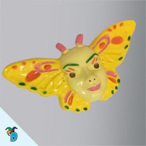 Mascara Mariposa Amarillo